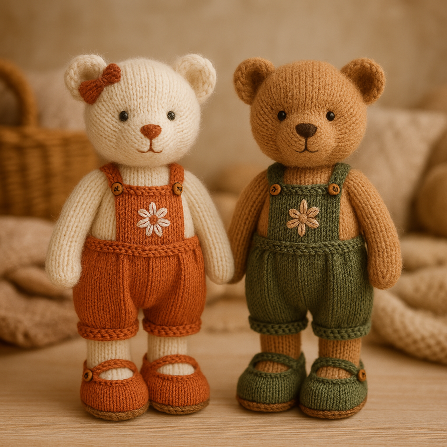 The Cute Bear Knitting Pattern