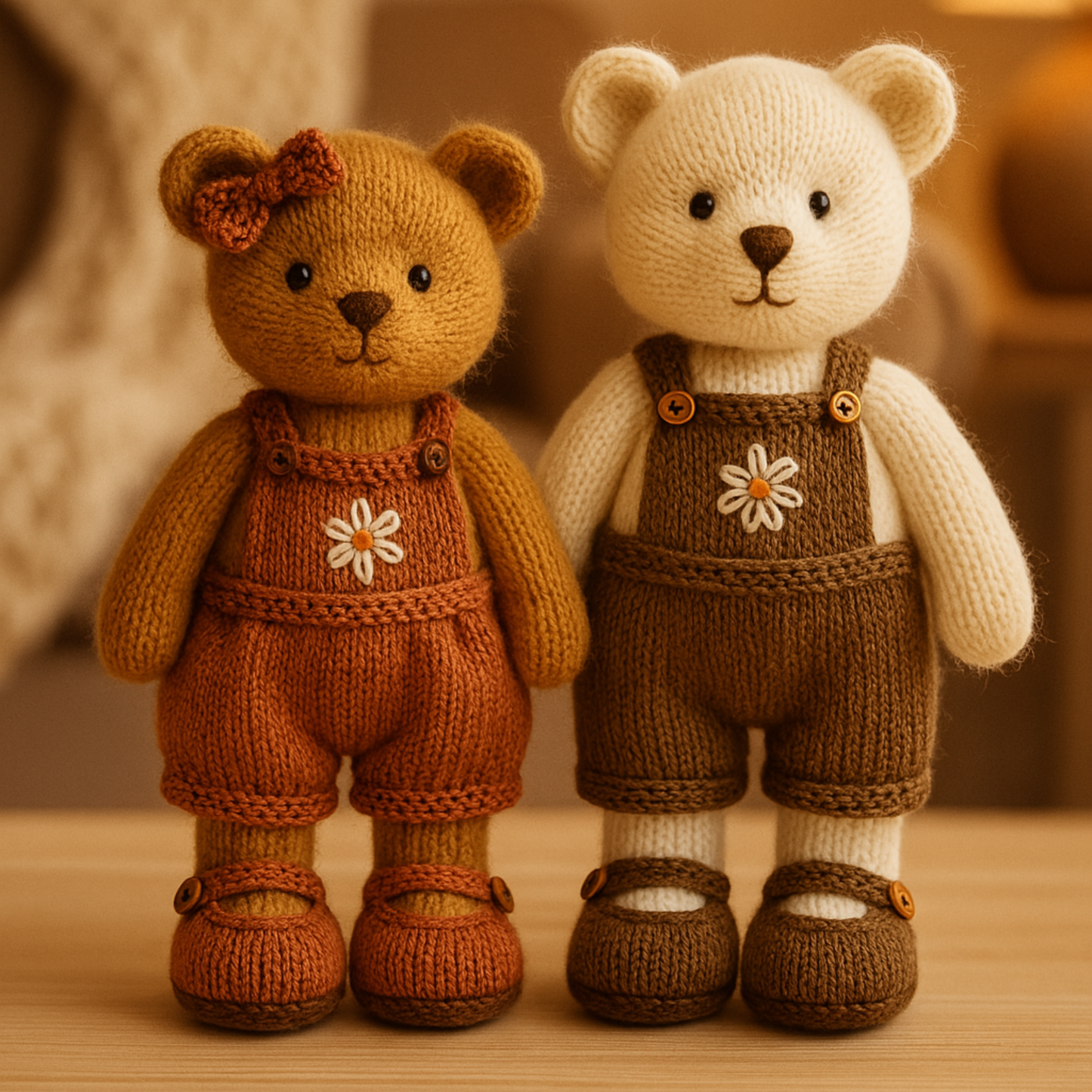 The Cute Bear Knitting Pattern