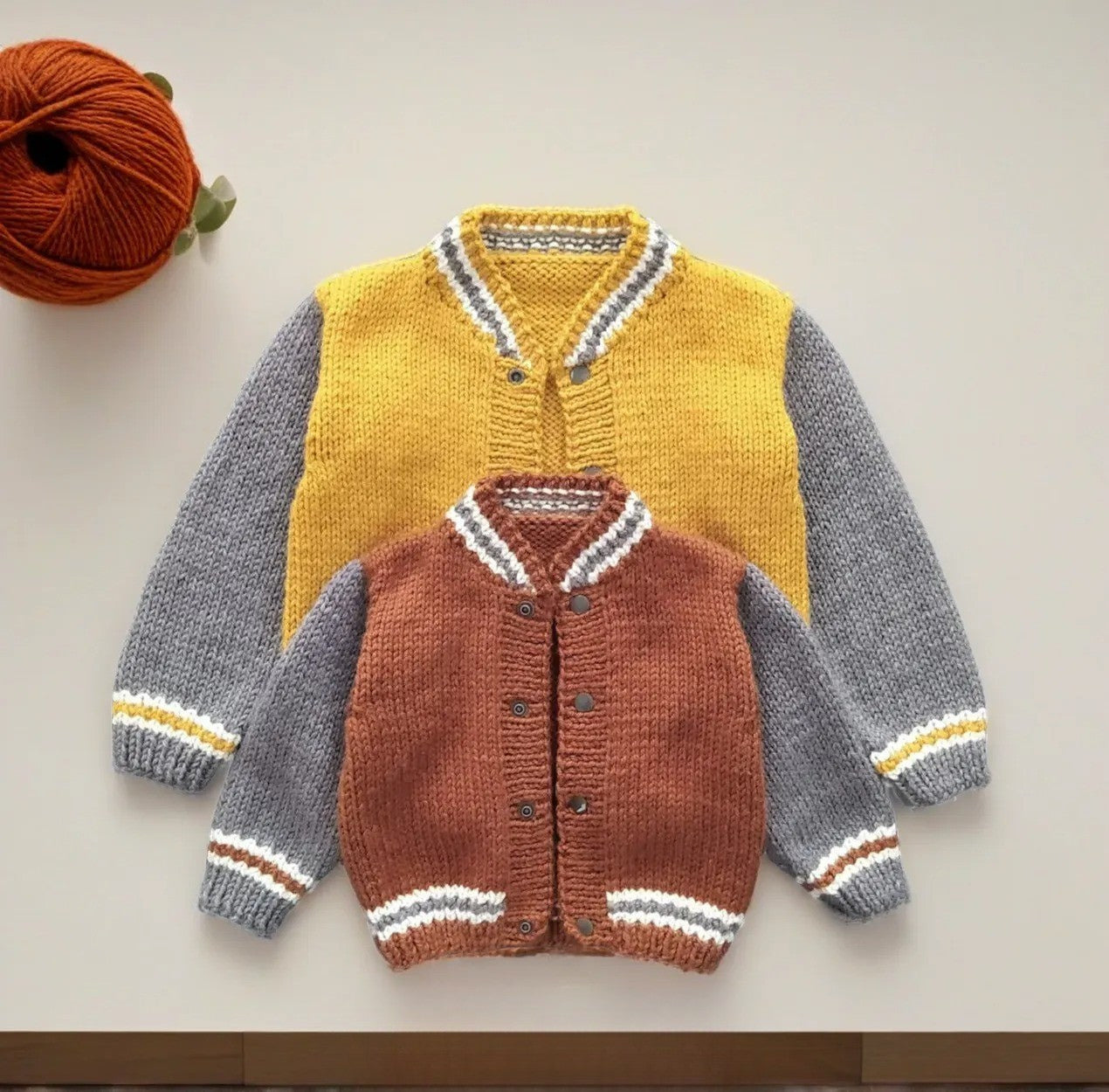 Back-to-School Kids Jacket Knitting Pattern