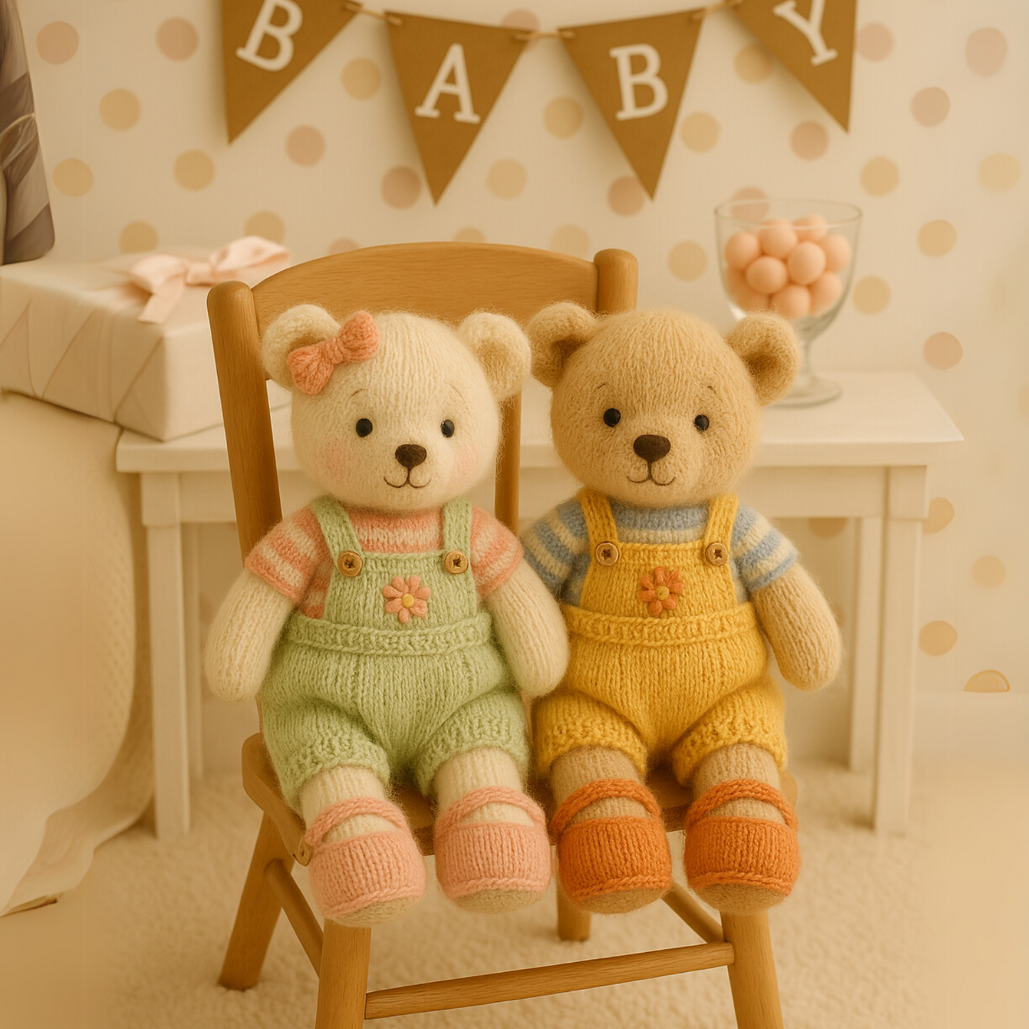 The Cute Bear Knitting Pattern