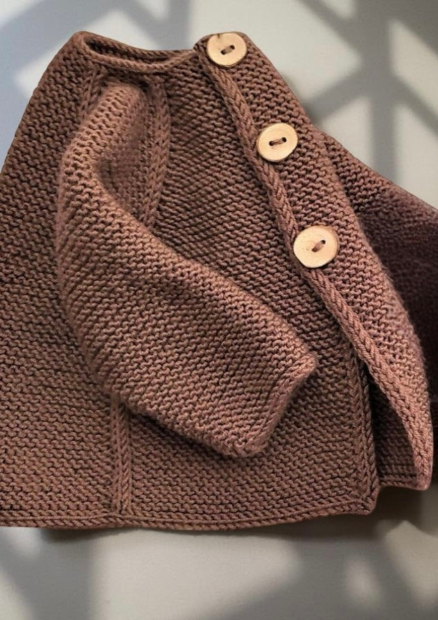 Cedarwood Baby Cardigan Knitting Pattern