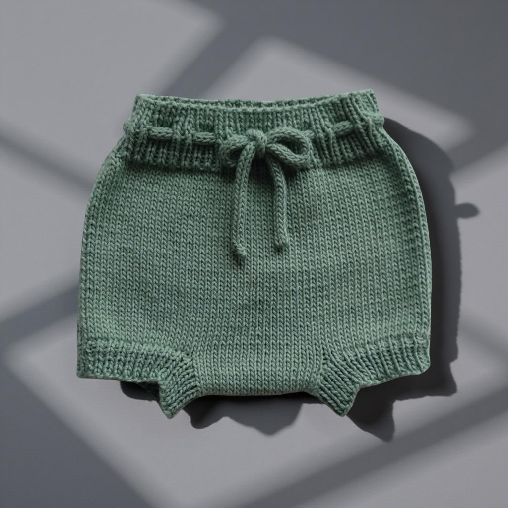 Spring Duo Baby Skorts Knitting Pattern