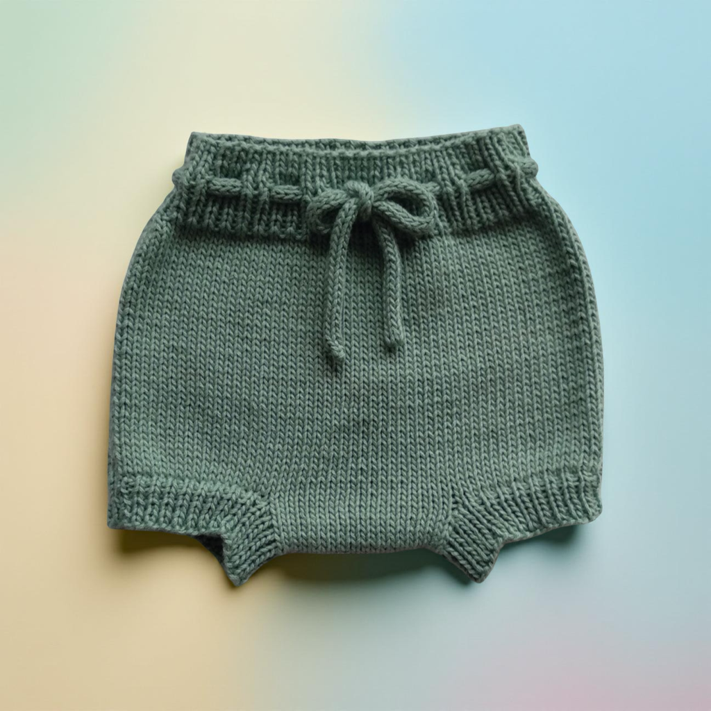 Spring Duo Baby Skorts Knitting Pattern