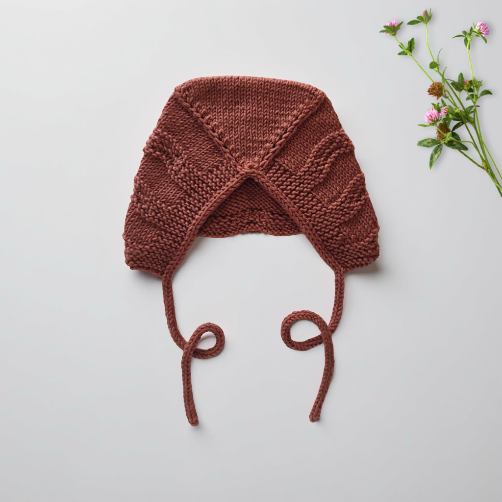 Gartinette Baby Bonnet Knitting Pattern
