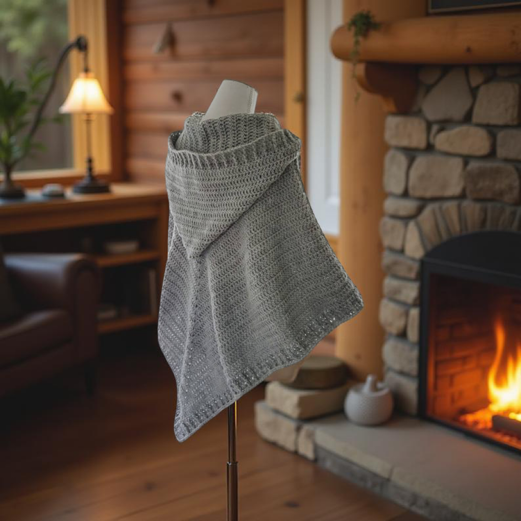 Hooded Poncho Crochet Pattern