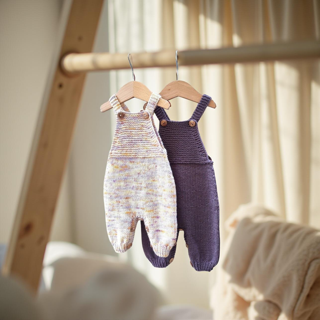 Juniper Baby Jumpsuit Knitting Pattern