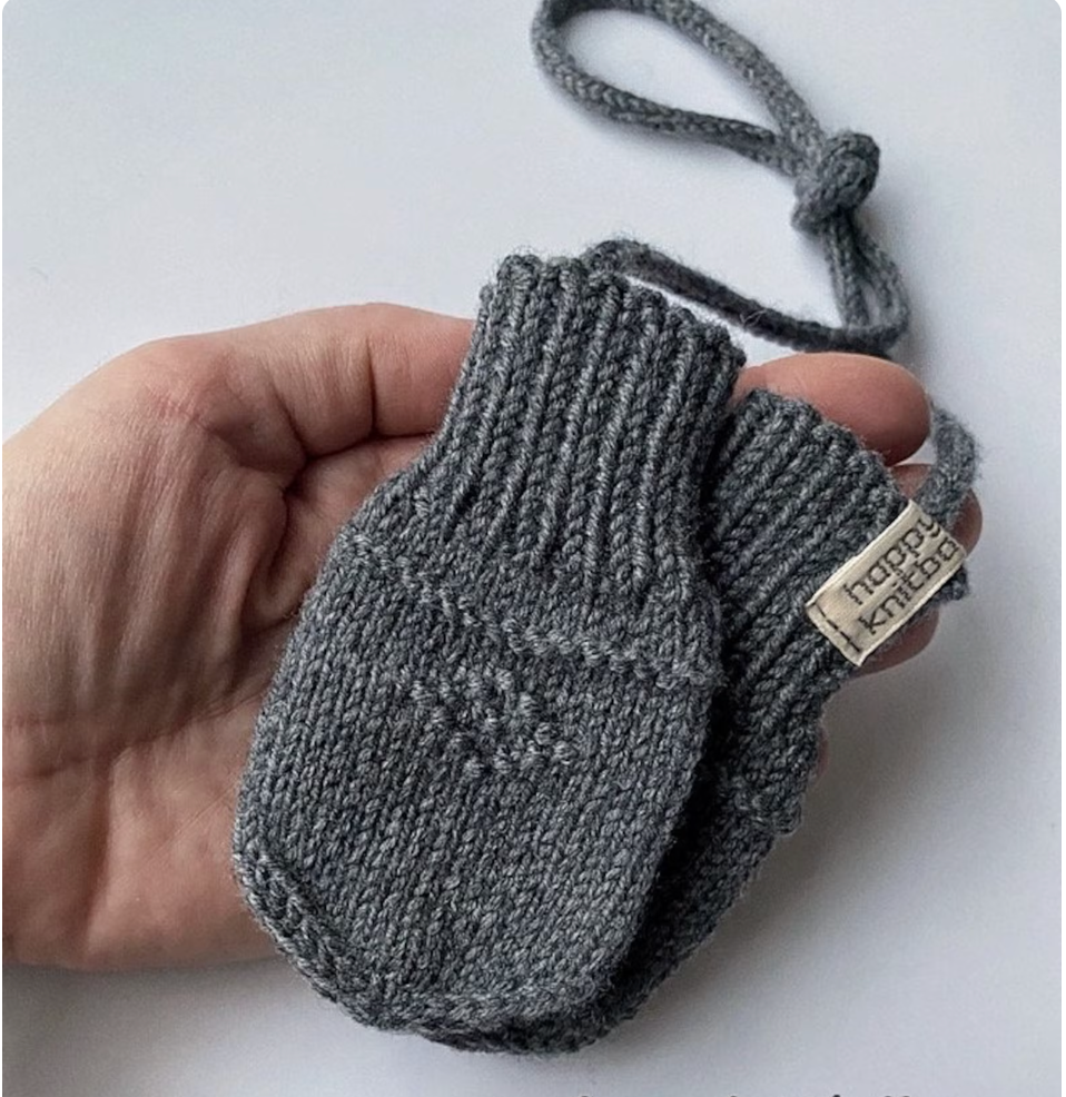 Baby Mittens Knitting Pattern