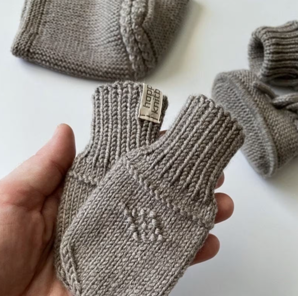 Baby Mittens Knitting Pattern
