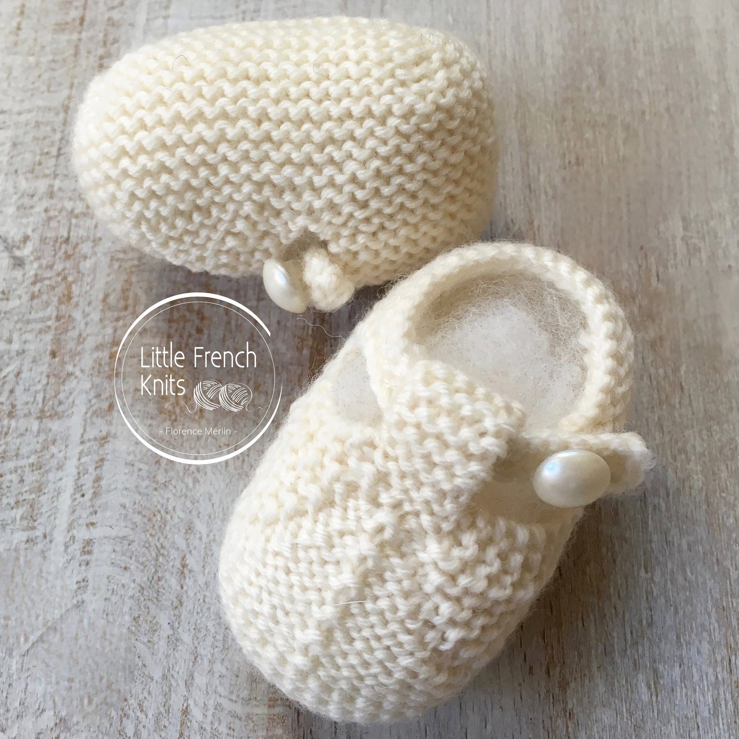 Baby Booties Knitting Pattern