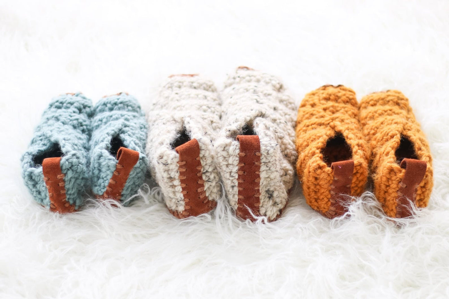 Easy Unisex Slippers Crochet pattern