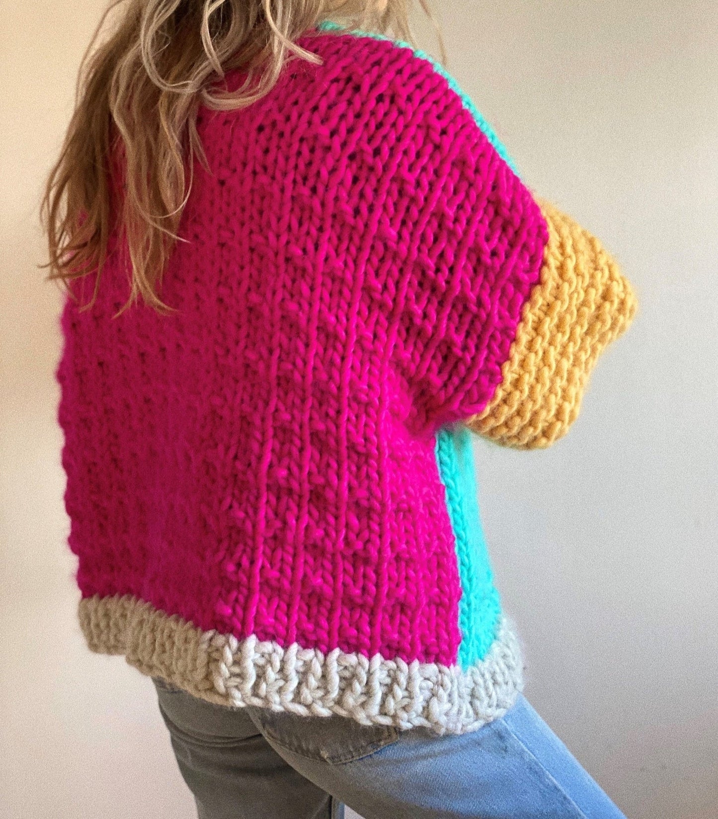 Chunky Cardigan Knitting Pattern