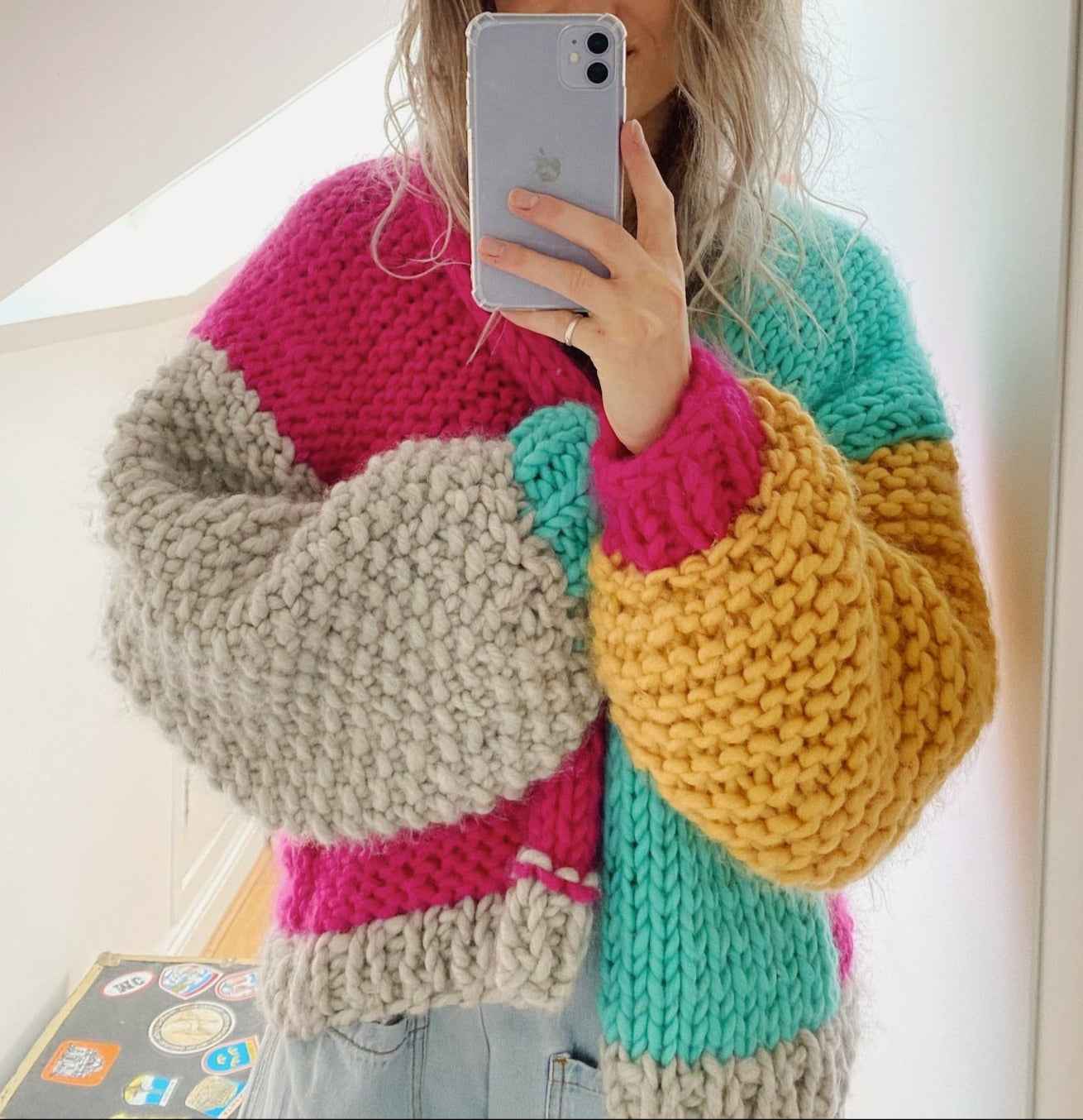 Chunky Cardigan Knitting Pattern