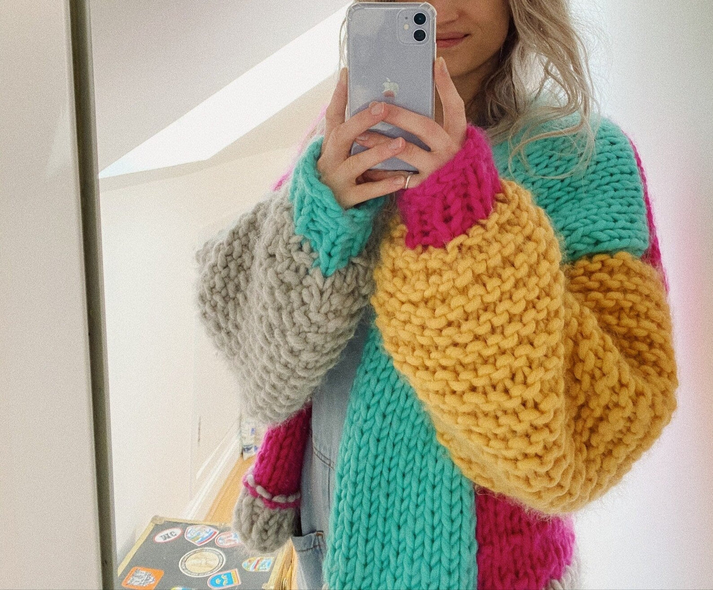 Chunky Cardigan Knitting Pattern