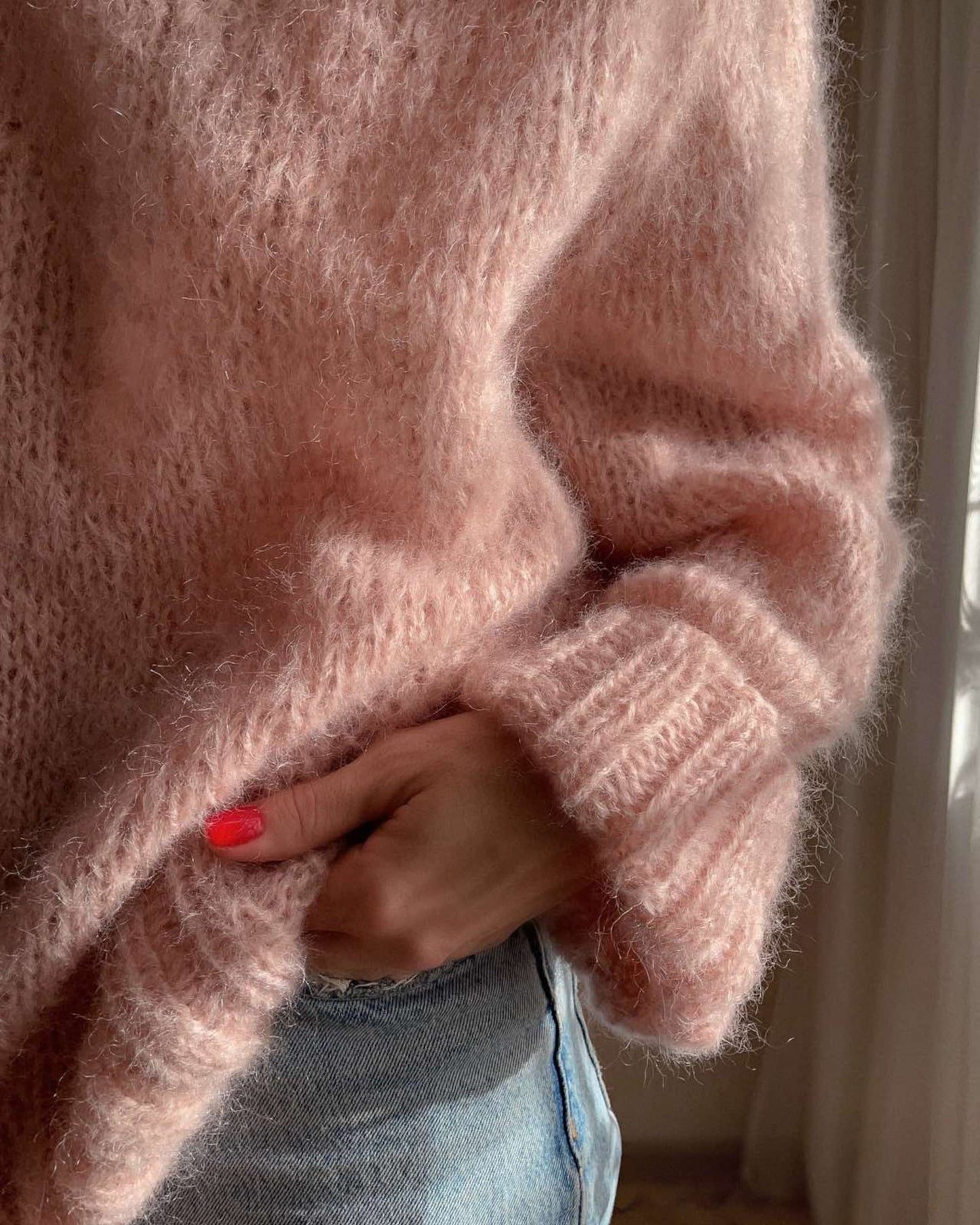 Mohair Sweater Knitting Pattern