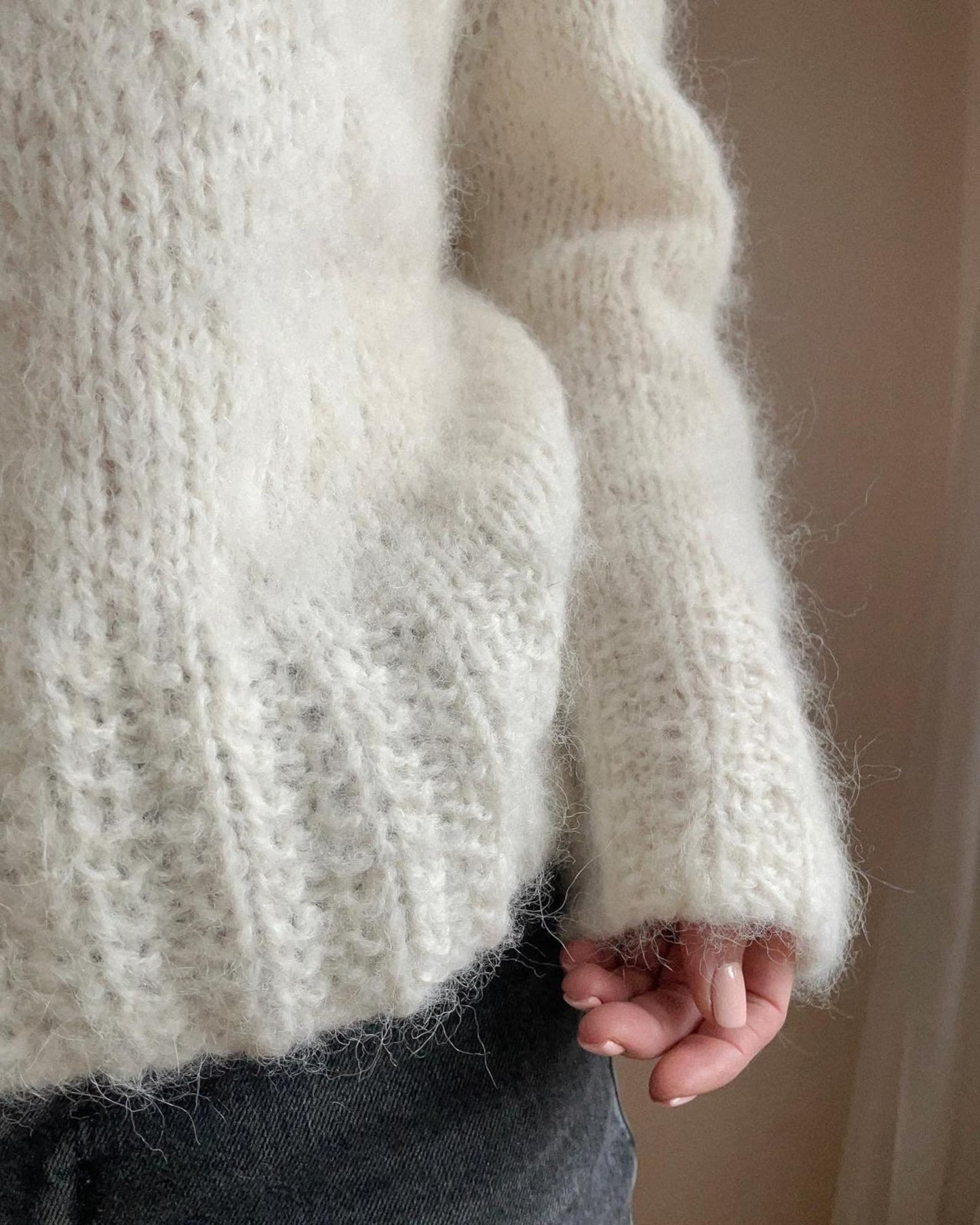 Mohair Sweater Knitting Pattern