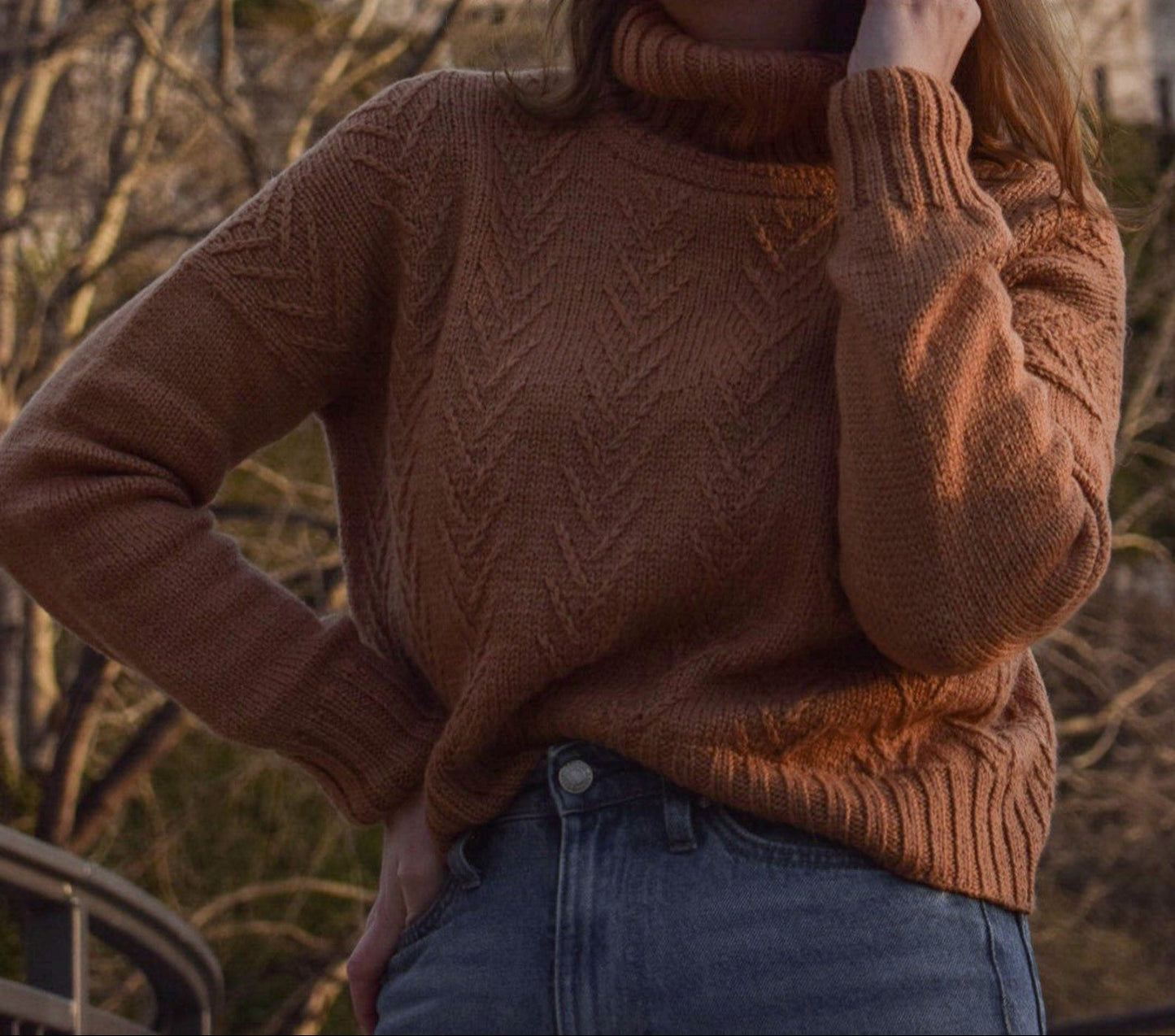 Liana Sweater Knitting Pattern