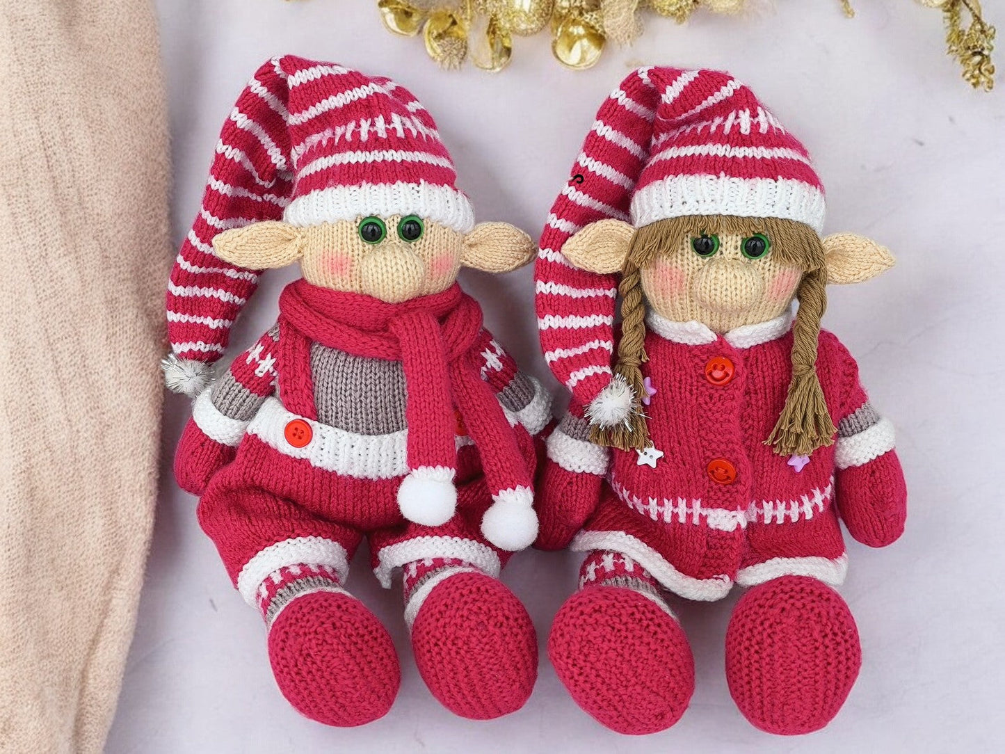 Christmas Elves Knitting Pattern