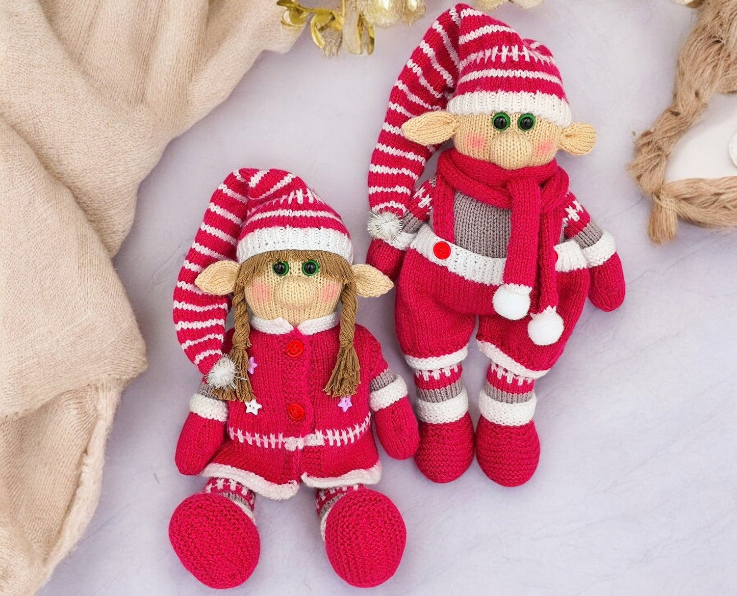 Christmas Elves Knitting Pattern