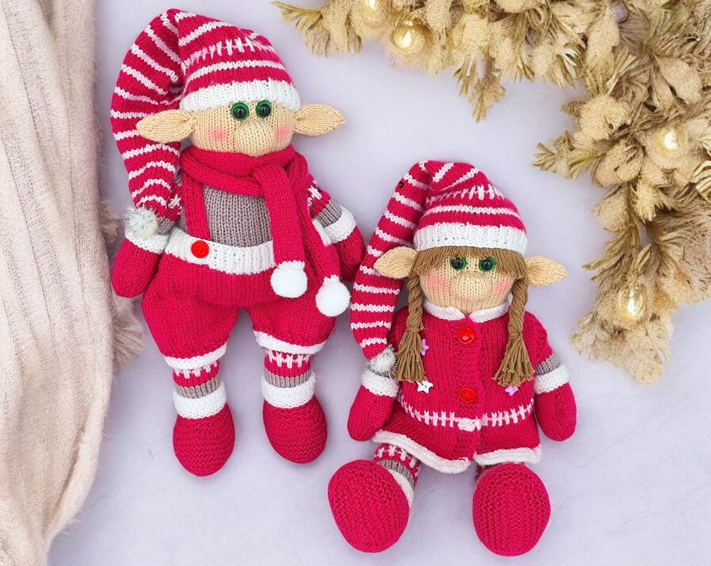 Christmas Elves Knitting Pattern