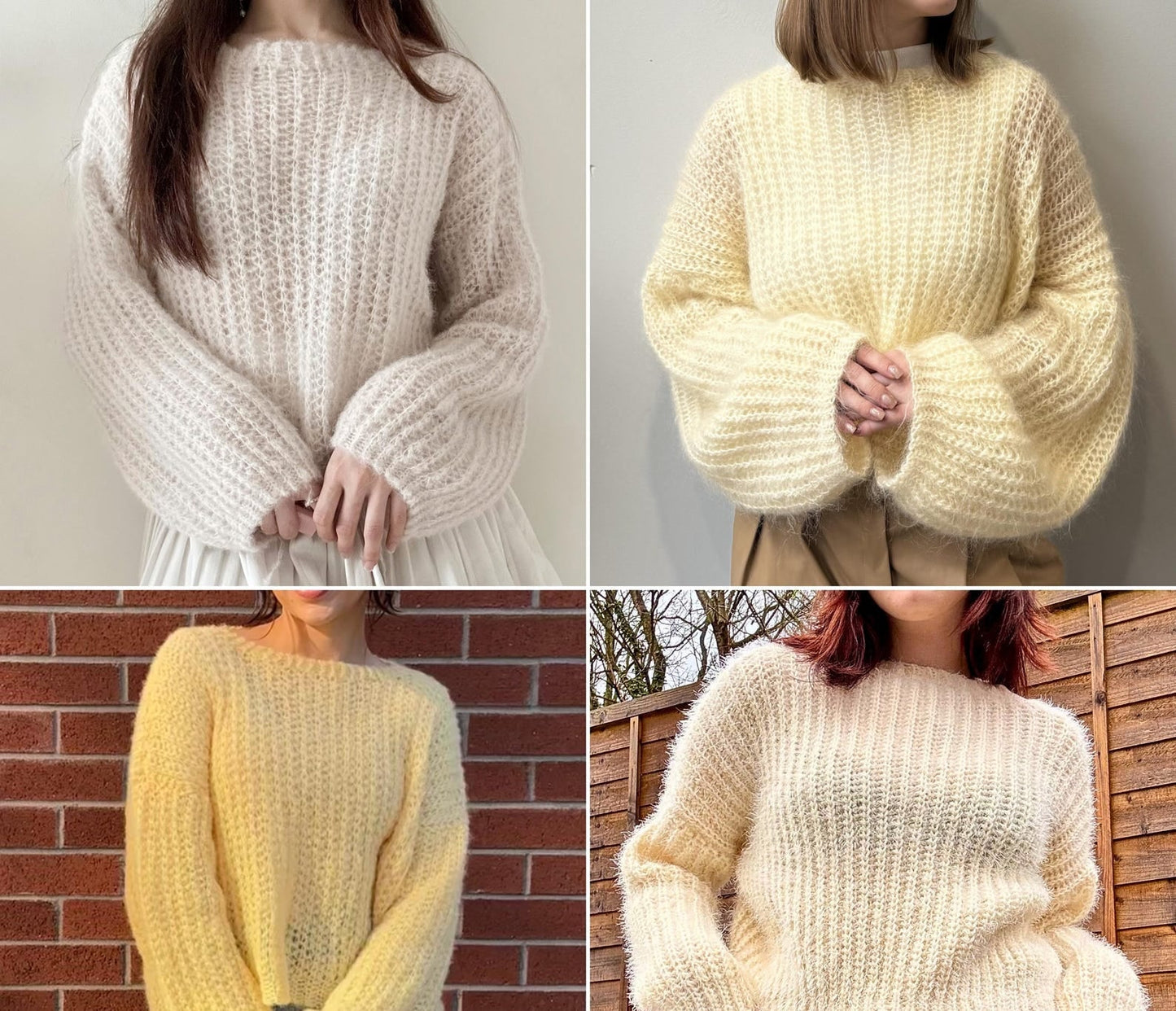 Oversized RIbbed Jumper Crochet Pattern