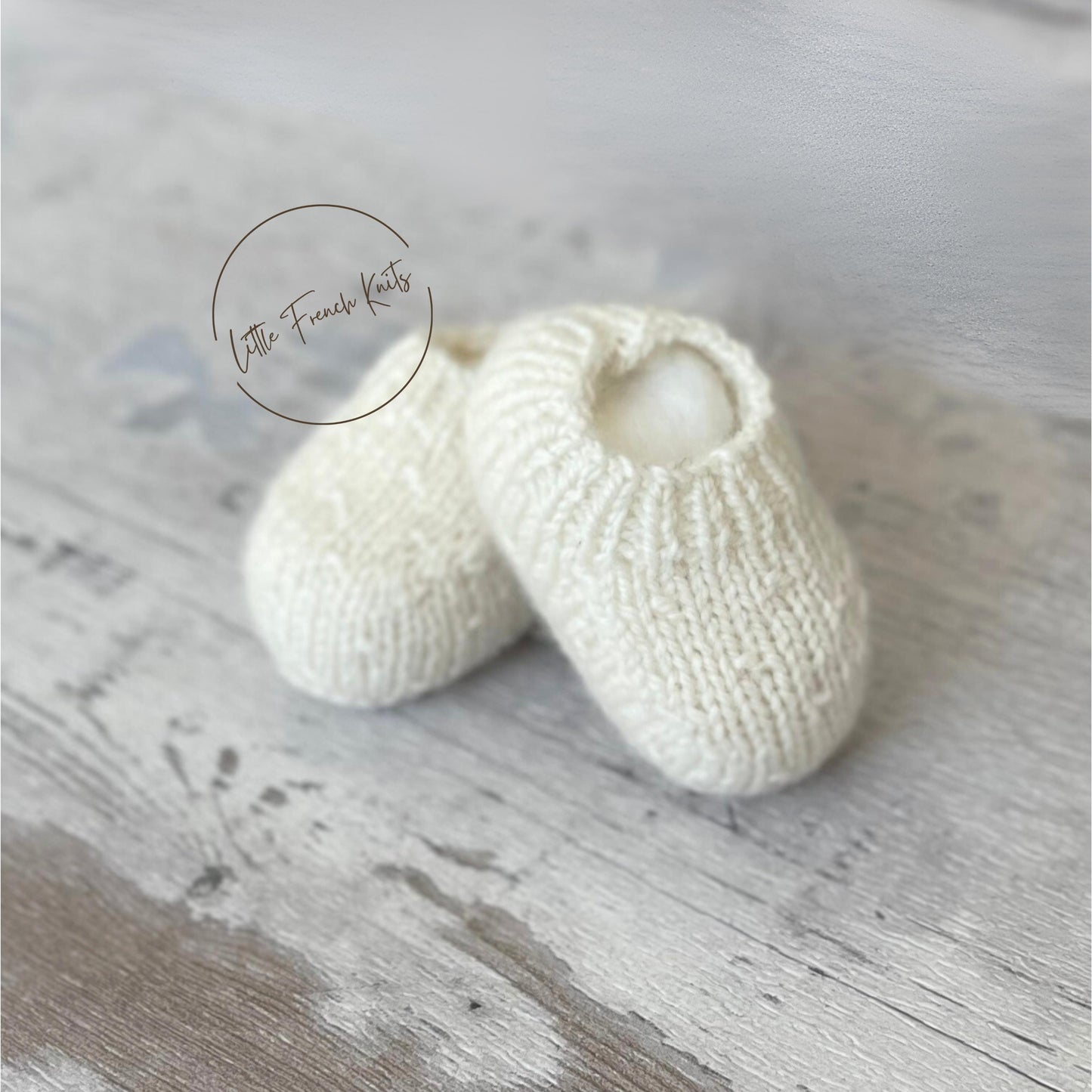 Baby Booties Knitting Pattern