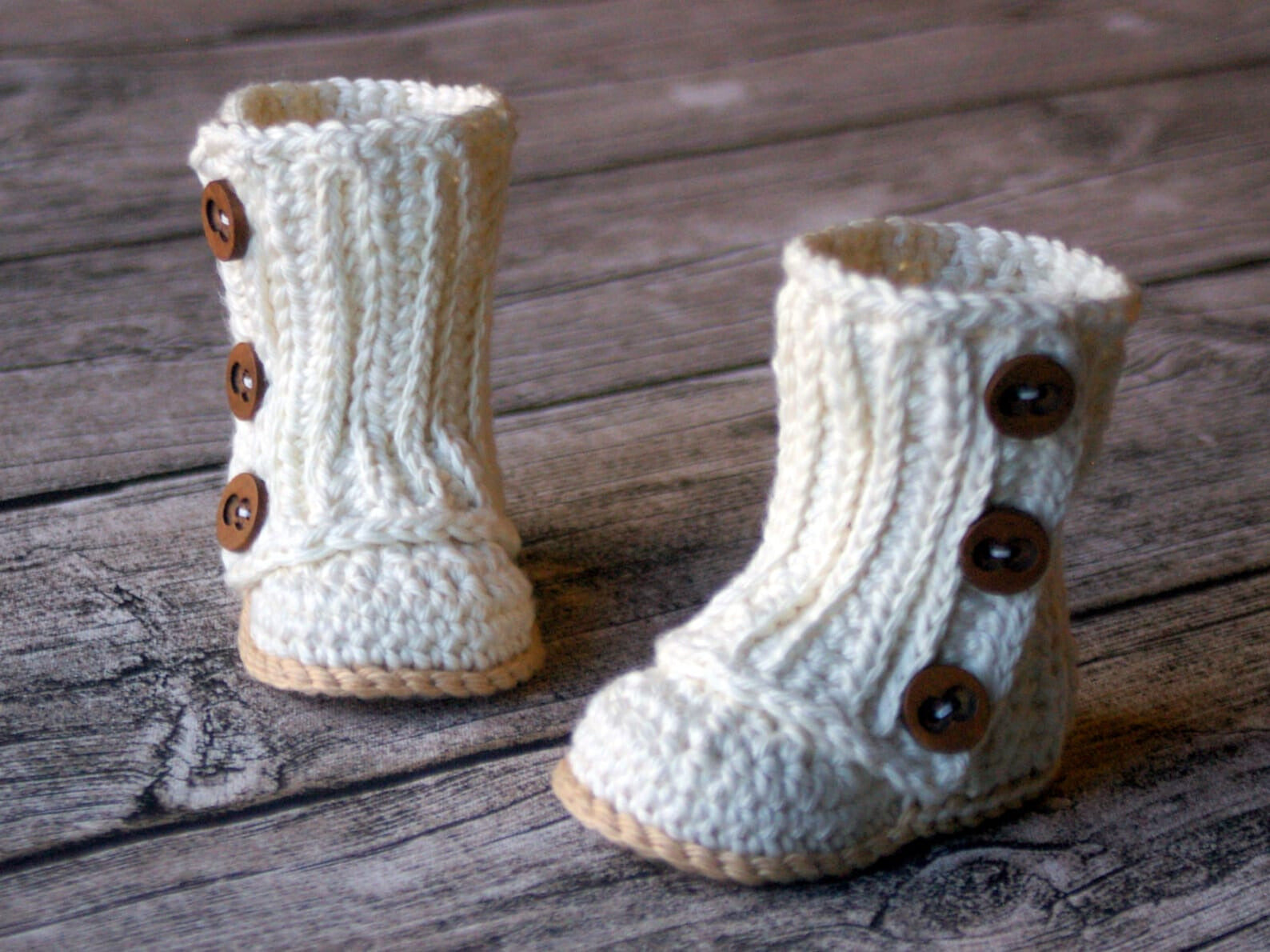 Baby Wrap Boot Crochet Pattern