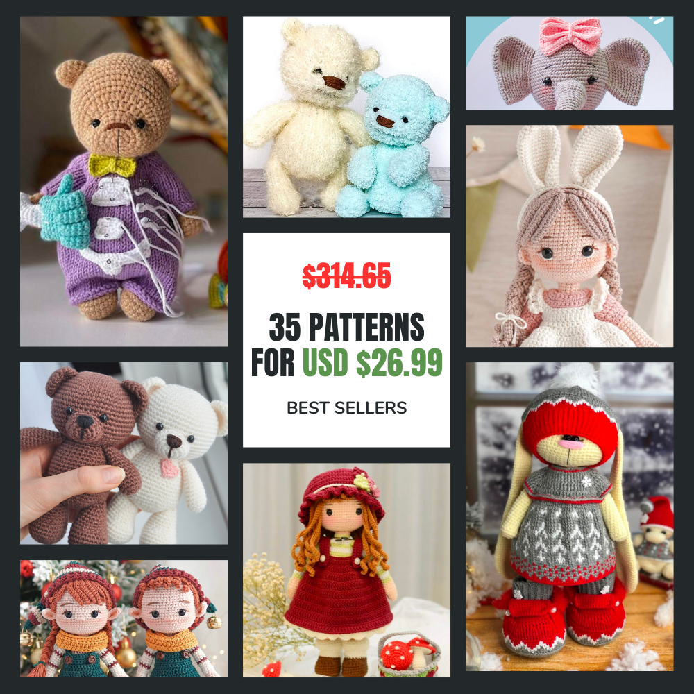 Ultimate Crafting Pack: 35 Patterns for $26.99