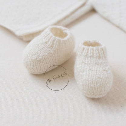 Baby Booties Knitting Pattern