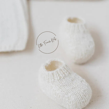 Baby Booties Knitting Pattern