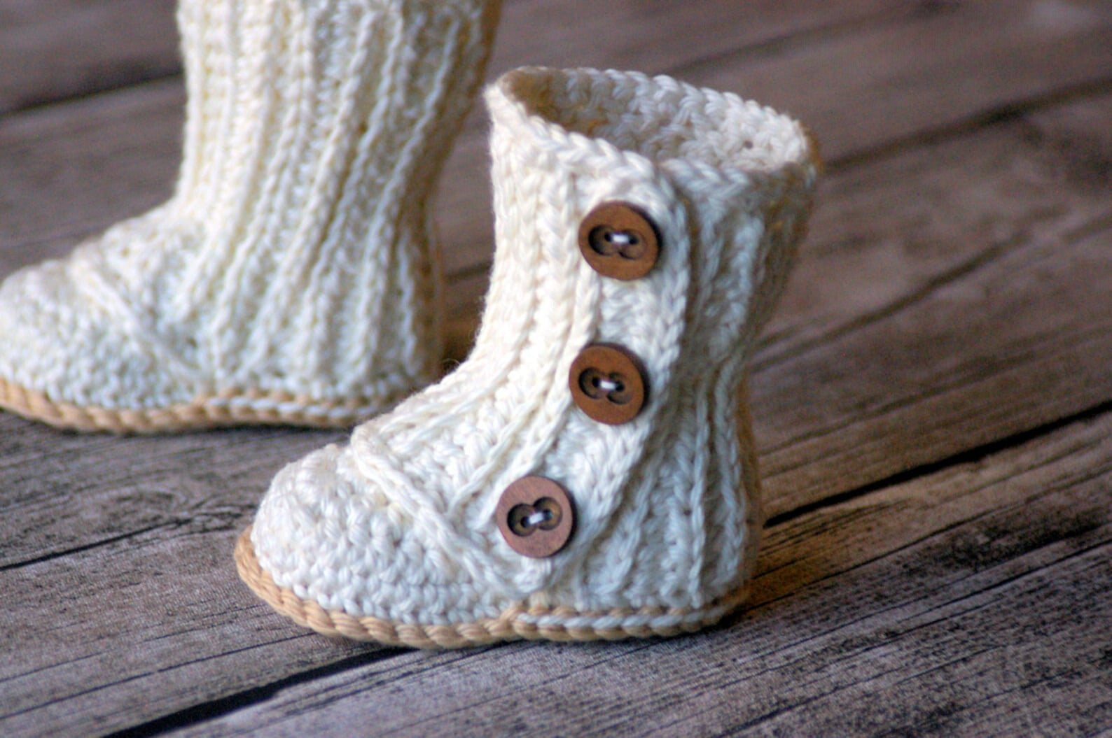 Baby Wrap Boot Crochet Pattern