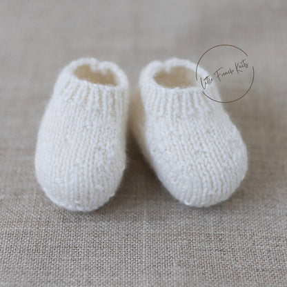 Baby Booties Knitting Pattern