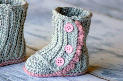 Baby Wrap Boot Crochet Pattern