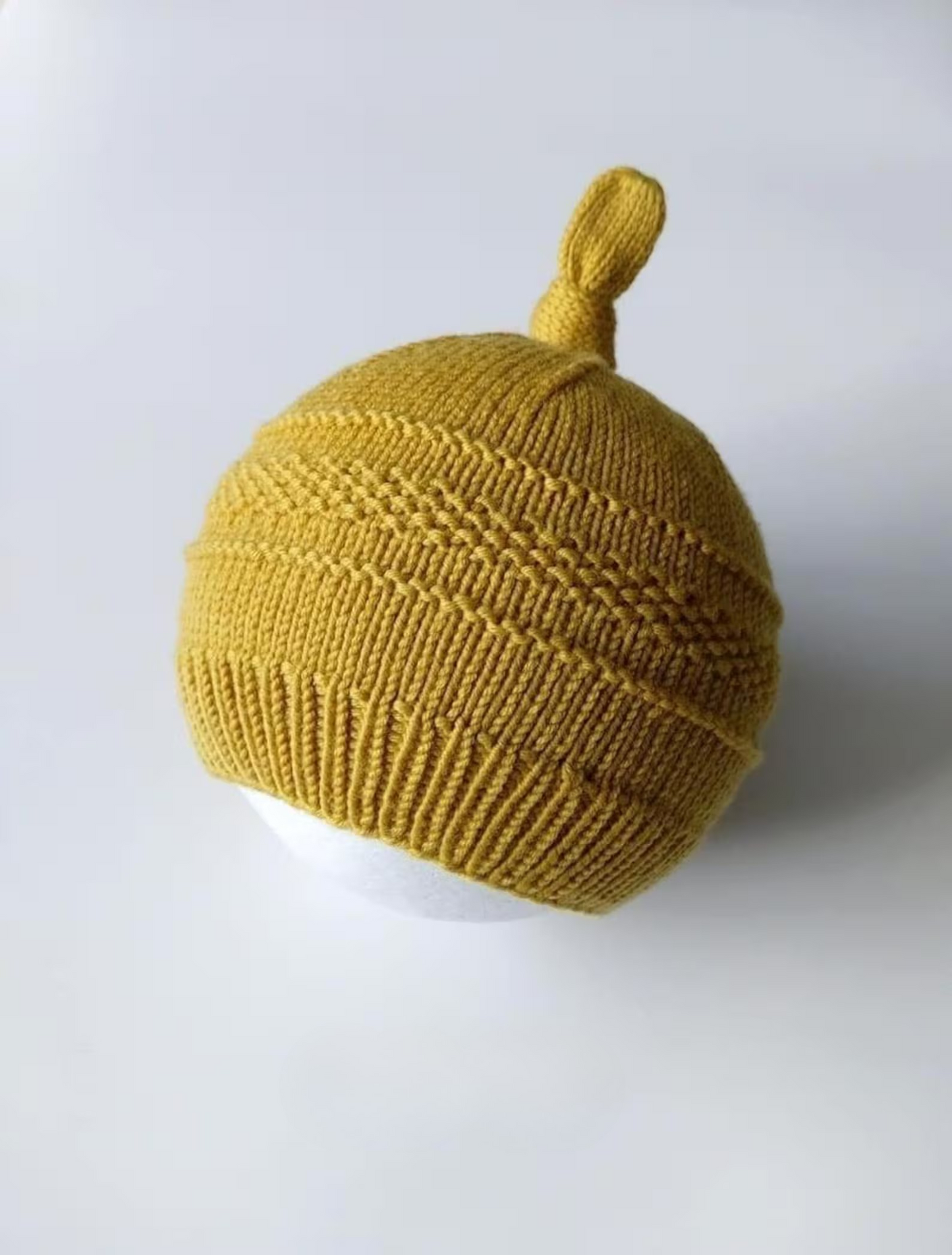 Baby Beanie Knitting Pattern
