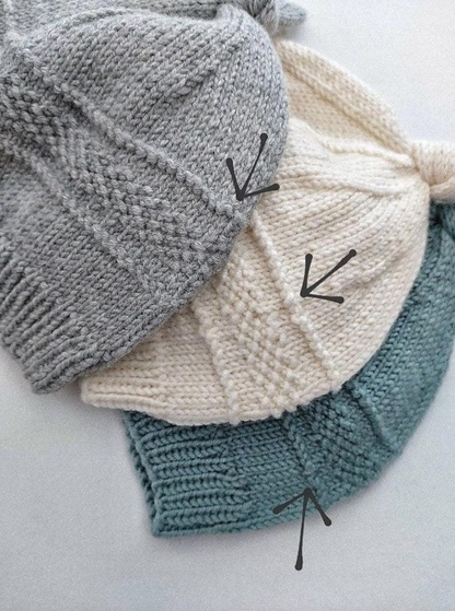 Baby Beanie Knitting Pattern