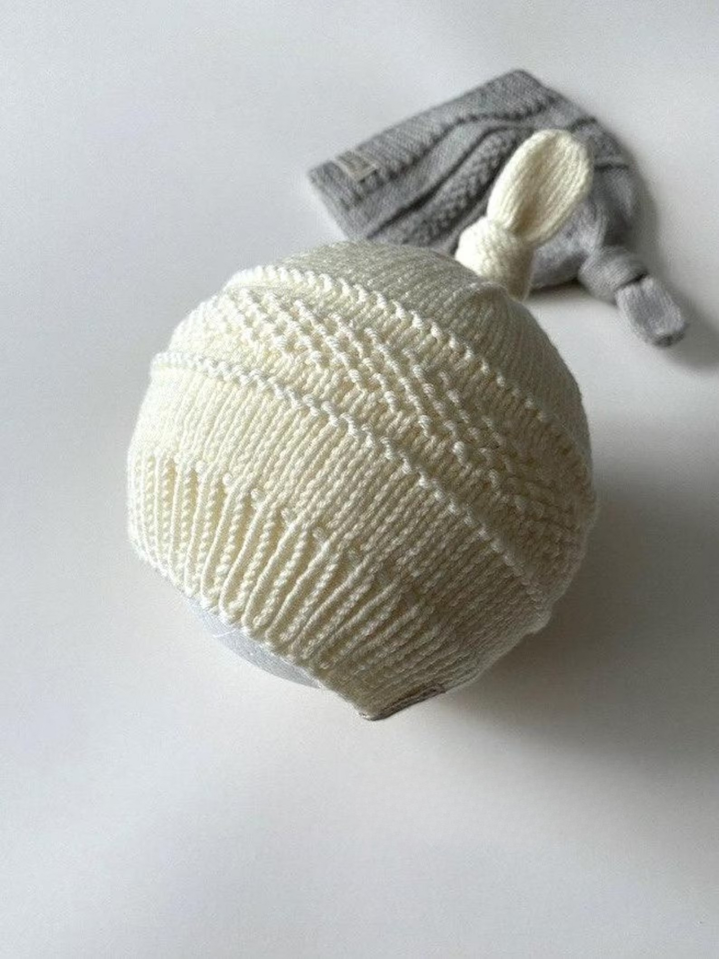 Baby Beanie Knitting Pattern