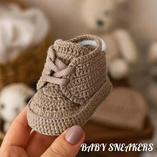 Baby Sneakers Crochet Pattern