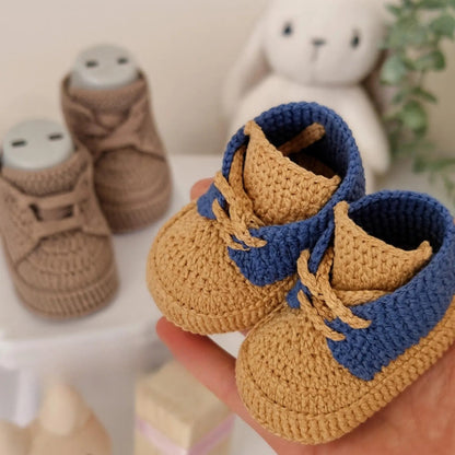 Baby Sneakers Crochet Pattern