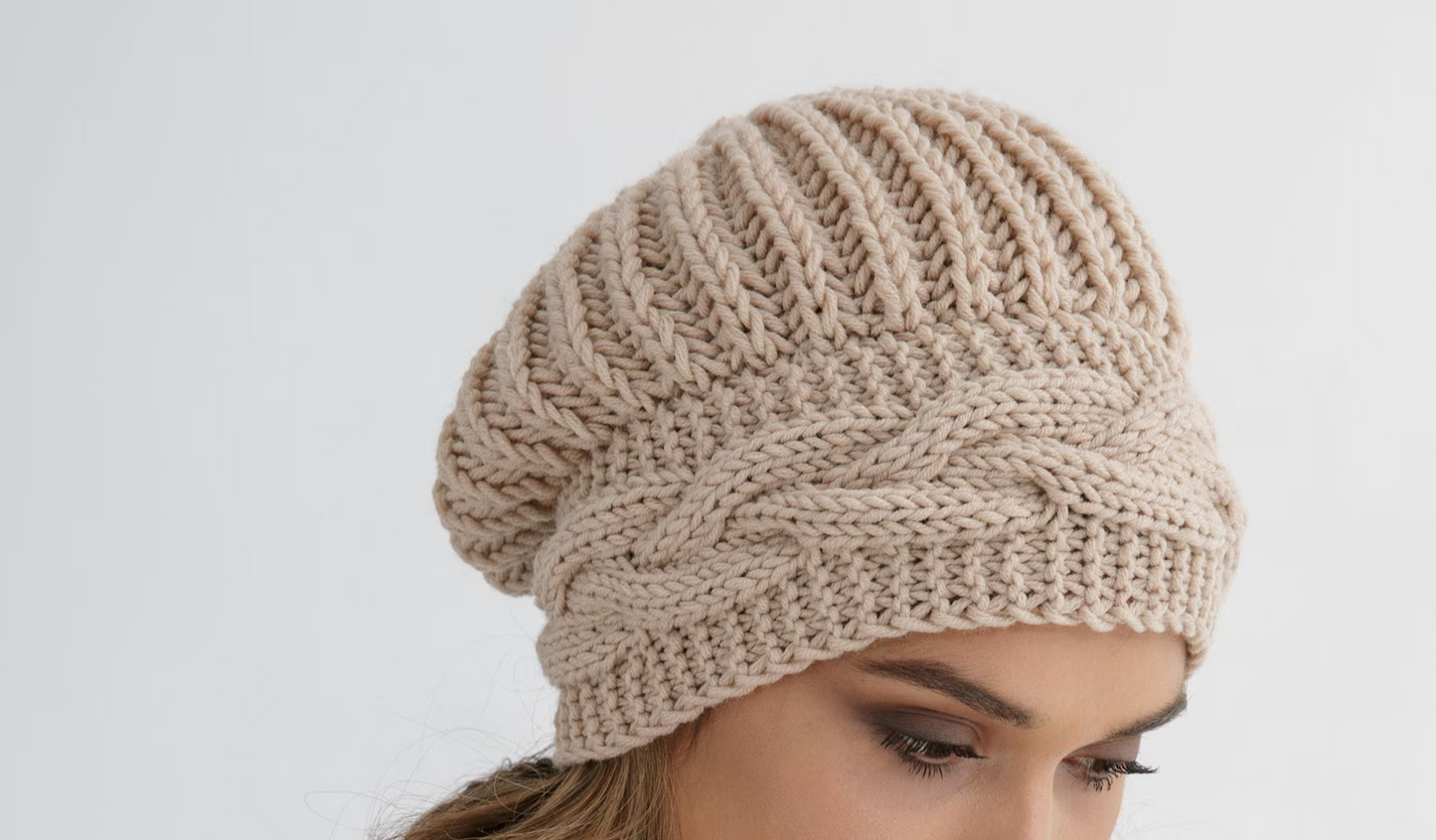 Chunky Beanie Knit Pattern