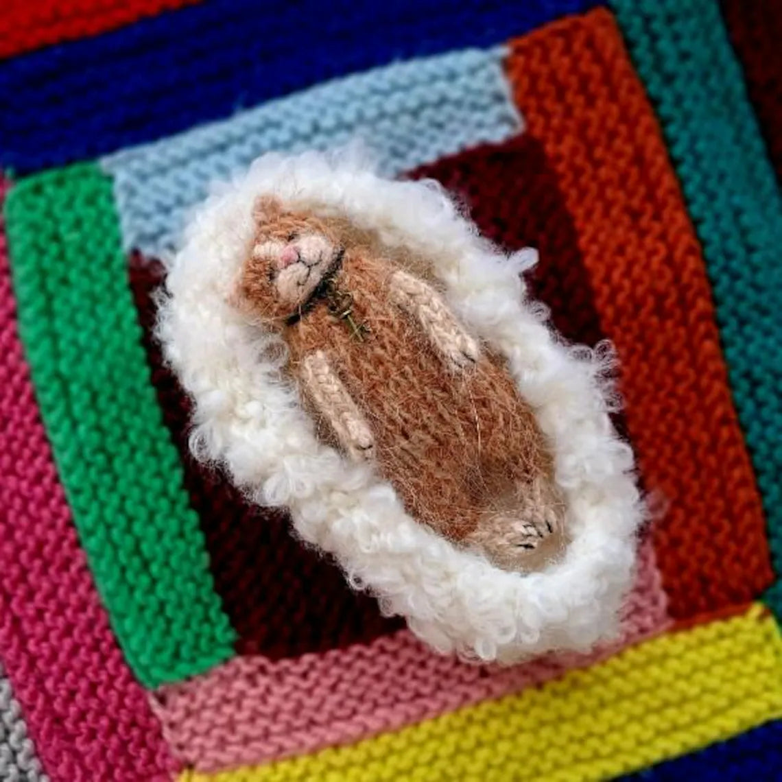 Cat + Bunny Costume Kitten Knitting Pattern