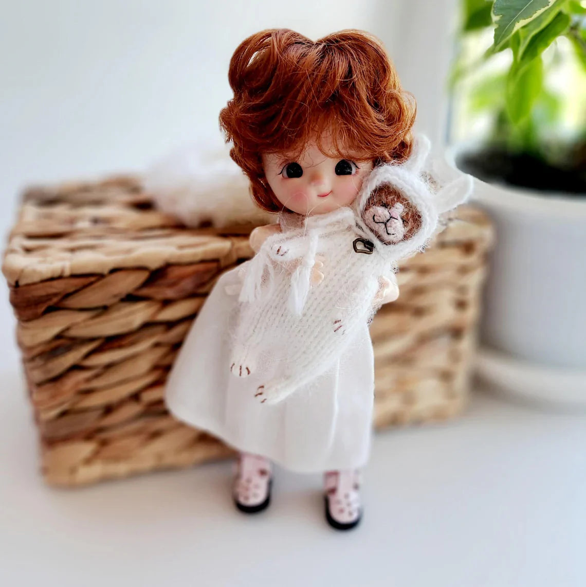 Cat + Bunny Costume Kitten Knitting Pattern