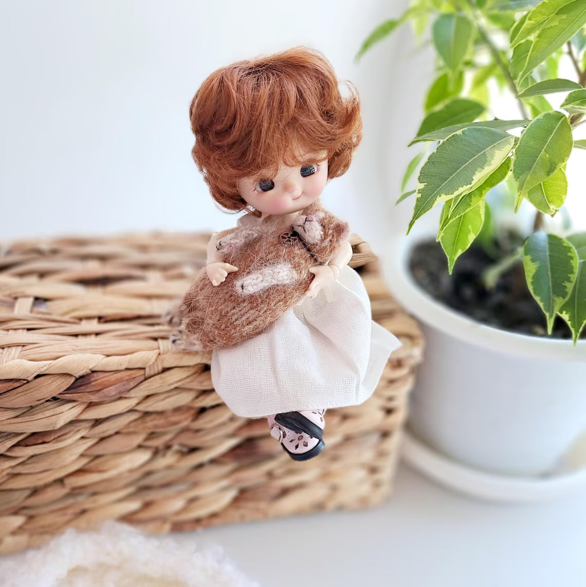 Cat + Bunny Costume Kitten Knitting Pattern