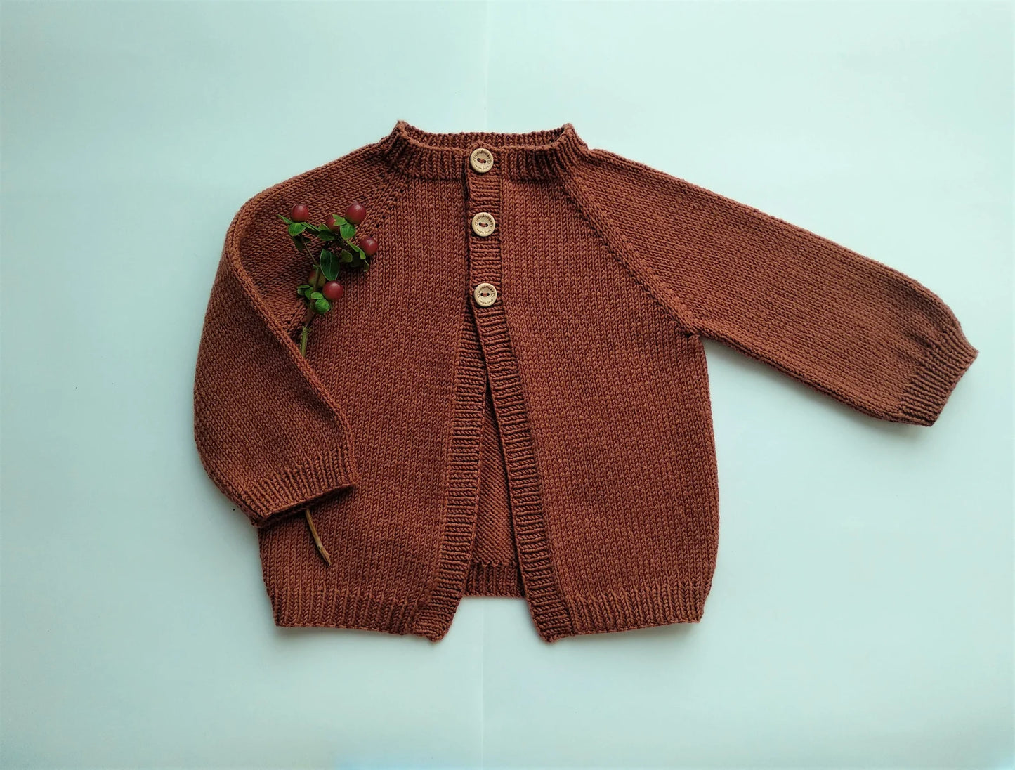 Calendula Baby Cardigan Knitting Pattern