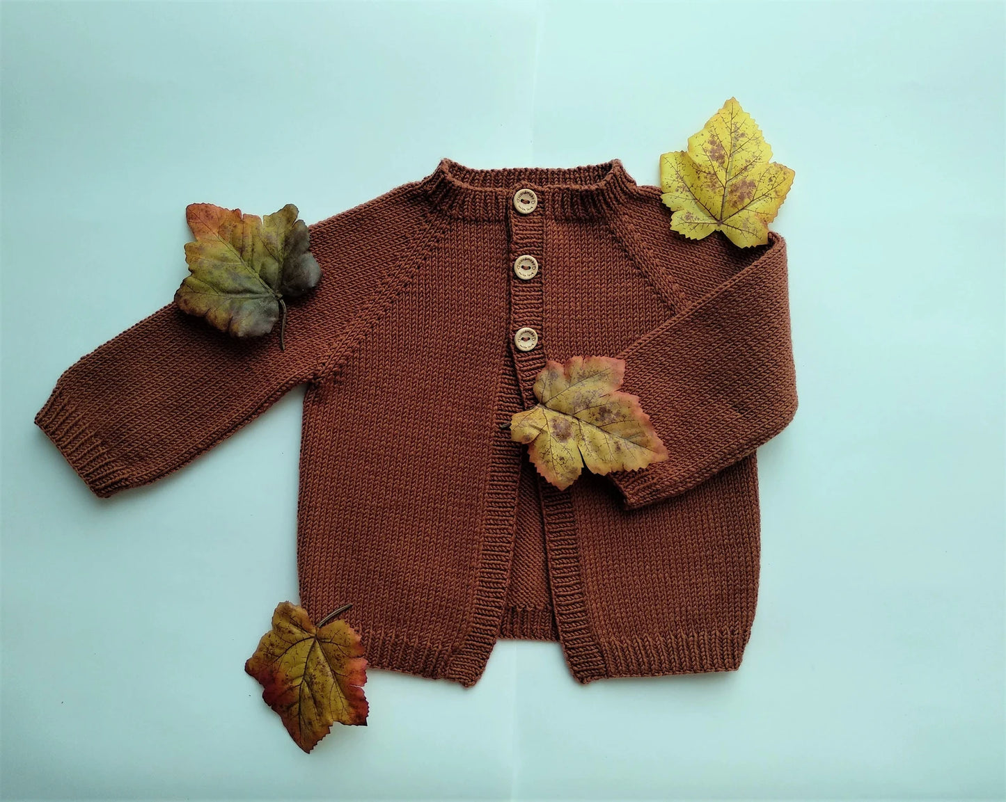 Calendula Baby Cardigan Knitting Pattern
