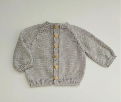 Calendula Baby Cardigan Knitting Pattern