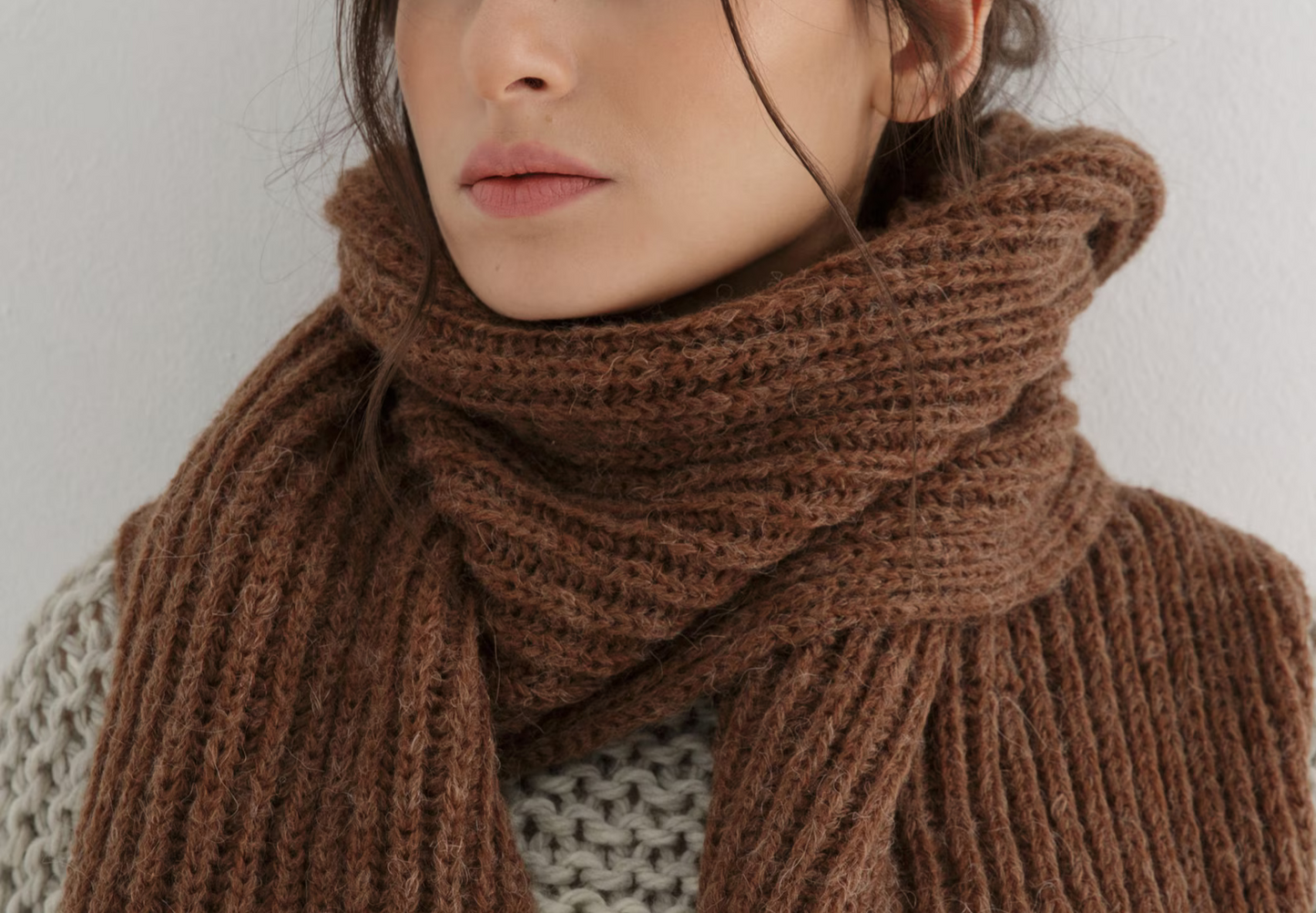 Long Scarf Knit Pattern