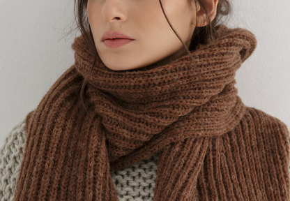 Long Scarf Knit Pattern