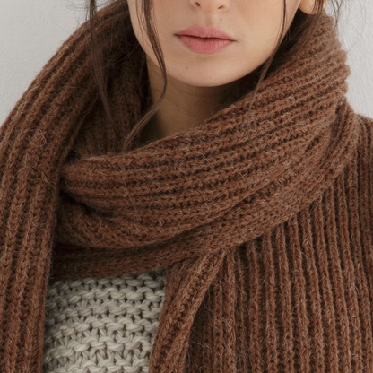 Long Scarf Knit Pattern