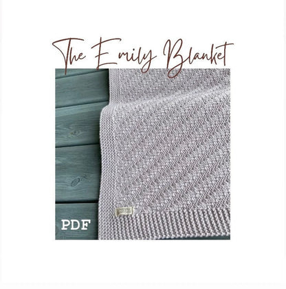Cable Knit Baby Blanket Knitting Pattern