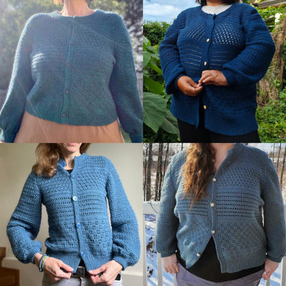 Eloise Cardigan Crochet Pattern