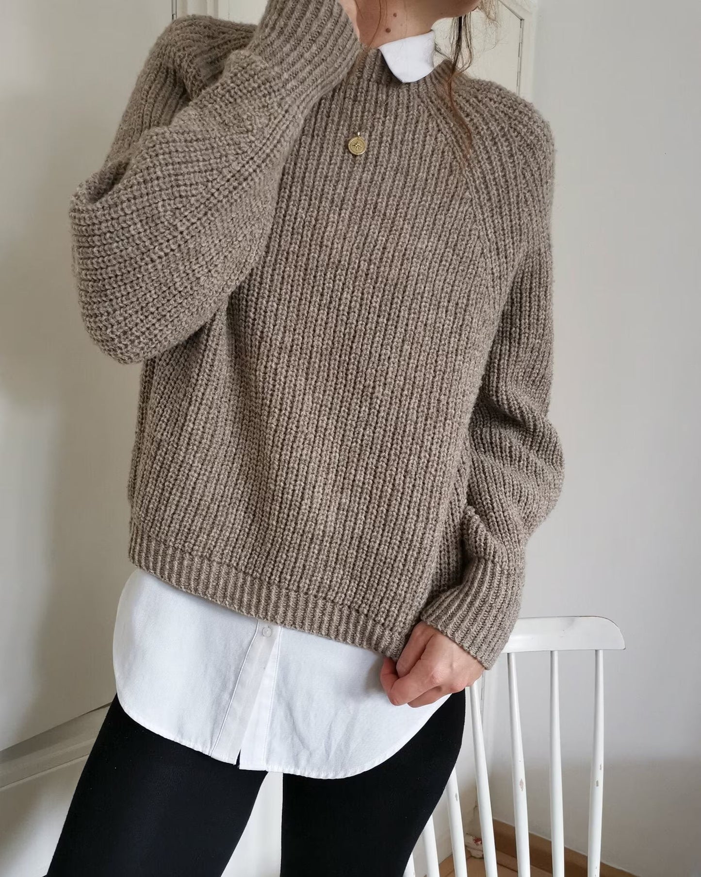Elegant Sweater Knitting Pattern